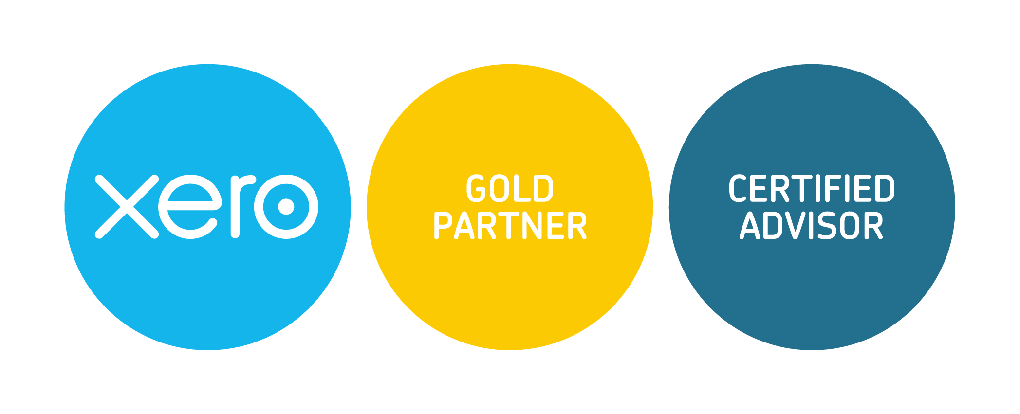 Logo - Xero Gold Partner and Certified Adviser